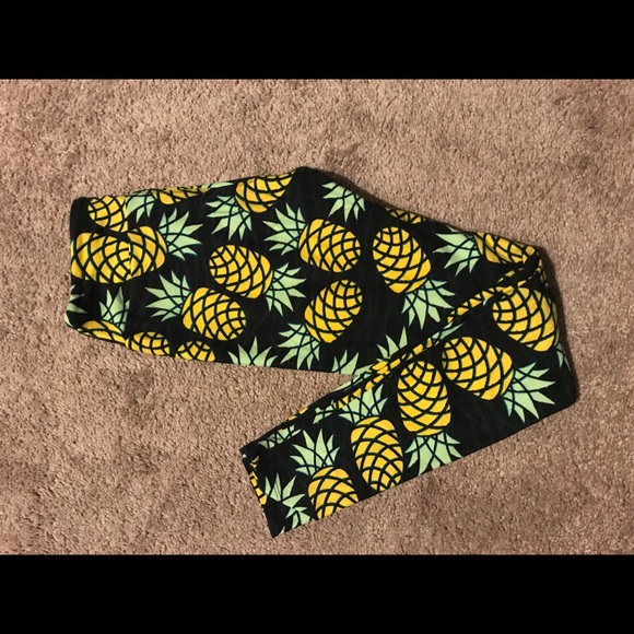 LuLaRoe Pants - OS LulaRoe Pineapple Leggings LuLaRoe Pants - OS LulaRoe Pineapple Leggings